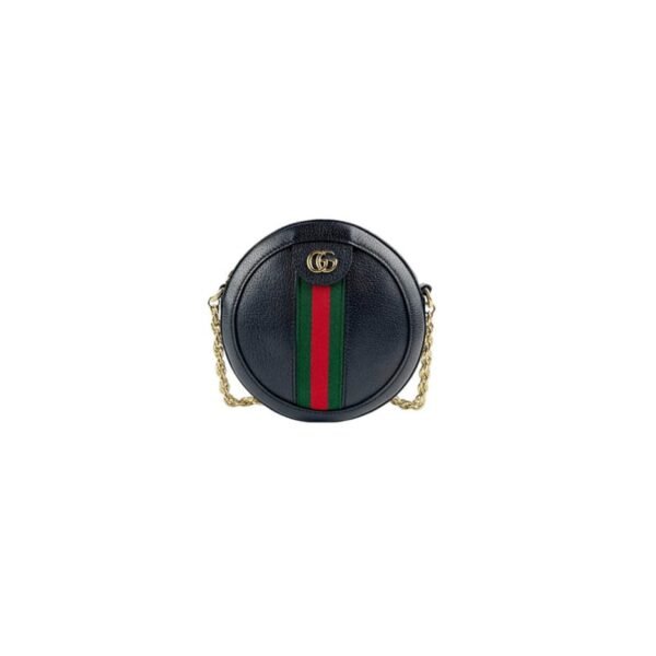 Ophidia GG mini round shoulder bag