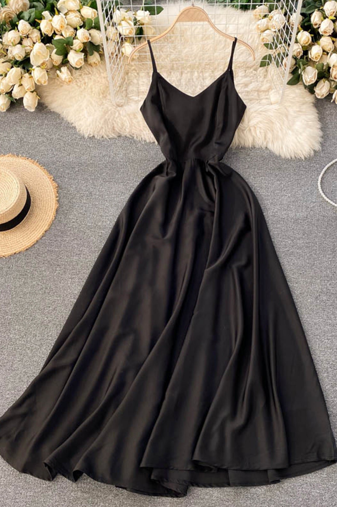 Simple V-Neck Short Dresses, A-Line Party Dresses - Image 7