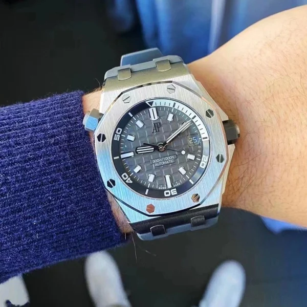 ROYAL OAK OFFSHORE DIVER Ref. 15720ST.OO.A009CA.01 - Image 6