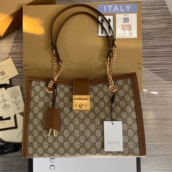 Padlock medium GG shoulder bag - Image 2
