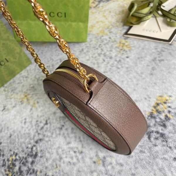Ophidia GG mini round shoulder bag - Image 3
