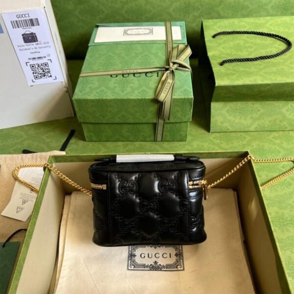GG Matelass?? top handle mini bag - Image 3