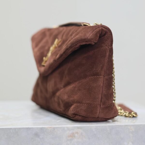 YSL Toy Puffer in suede - Image 3