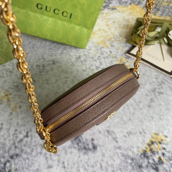 Ophidia GG mini round shoulder bag - Image 5