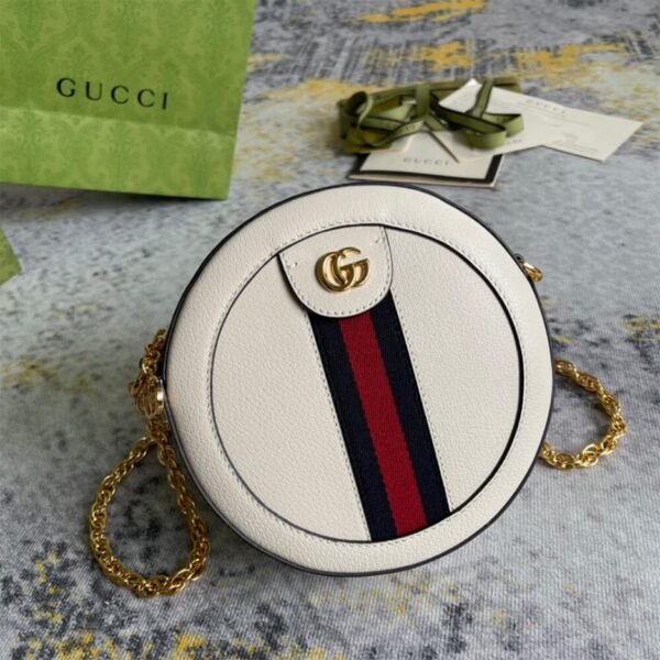 Ophidia GG mini round shoulder bag - Image 7