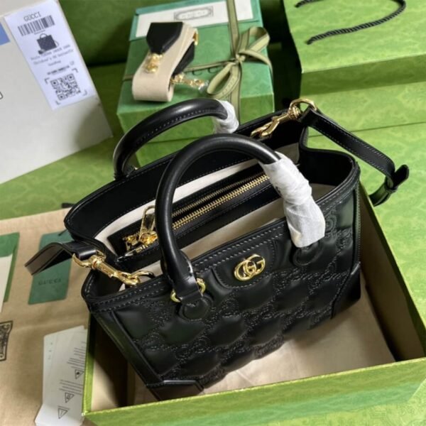 GG matelass?? mini top handle bag - Image 7