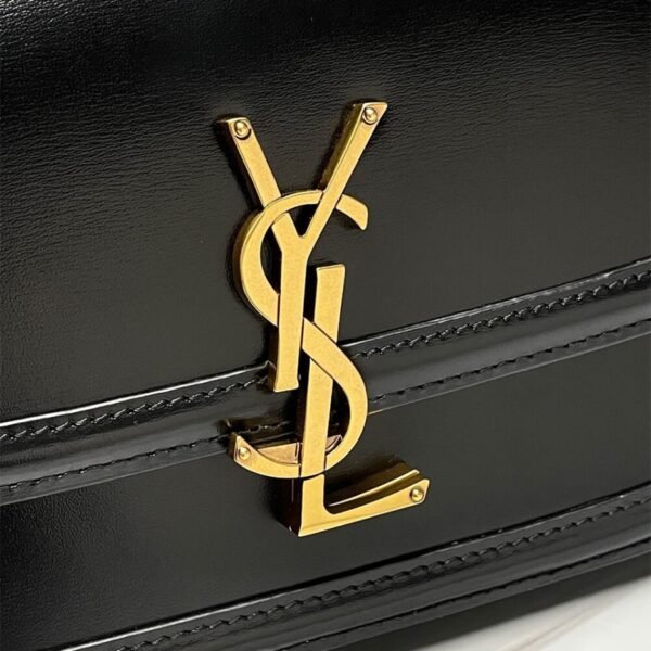 SOLFERINO SMALL SATCHEL IN BOX SAINT LAURENT LEATHER - Image 7