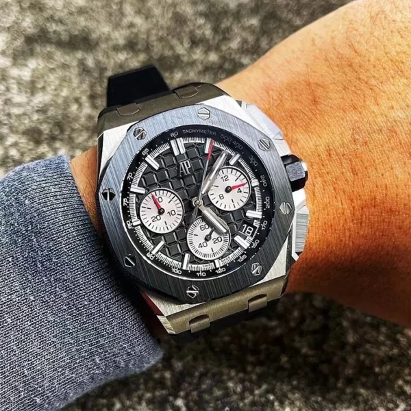 ROYAL OAK OFFSHORE SELFWINDING CHRONOGRAPH Ref. 26420SO.OO.A002CA.01 - Image 4