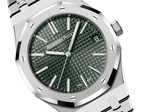 ROYAL OAK SELFWINDING  50TH ANNIVERSARY  Ref. 15510ST.OO.1320ST.04 This 41 mm Royal Oak Selfwinding in stainless steel sports - Image 3