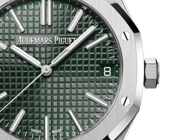 ROYAL OAK SELFWINDING  50TH ANNIVERSARY  Ref. 15510ST.OO.1320ST.04 This 41 mm Royal Oak Selfwinding in stainless steel sports - Image 4