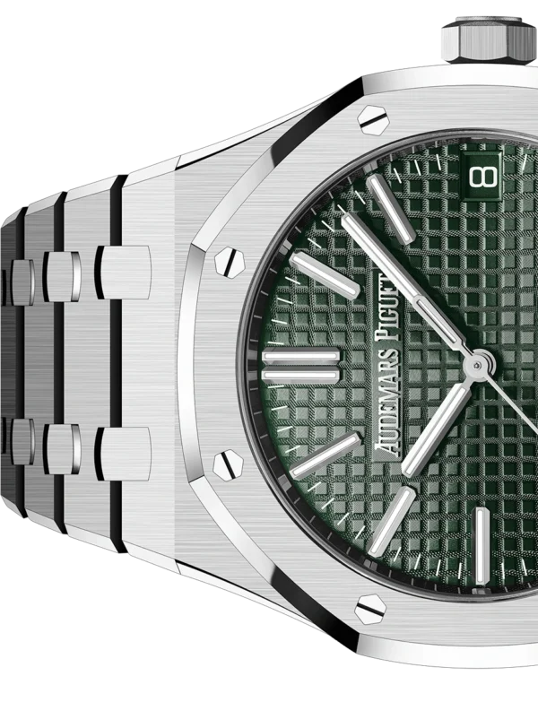 ROYAL OAK SELFWINDING  50TH ANNIVERSARY  Ref. 15510ST.OO.1320ST.04 This 41 mm Royal Oak Selfwinding in stainless steel sports - Image 5
