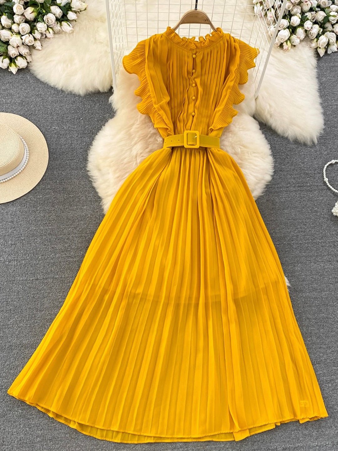 Cute Chiffon Long Fashion Dress