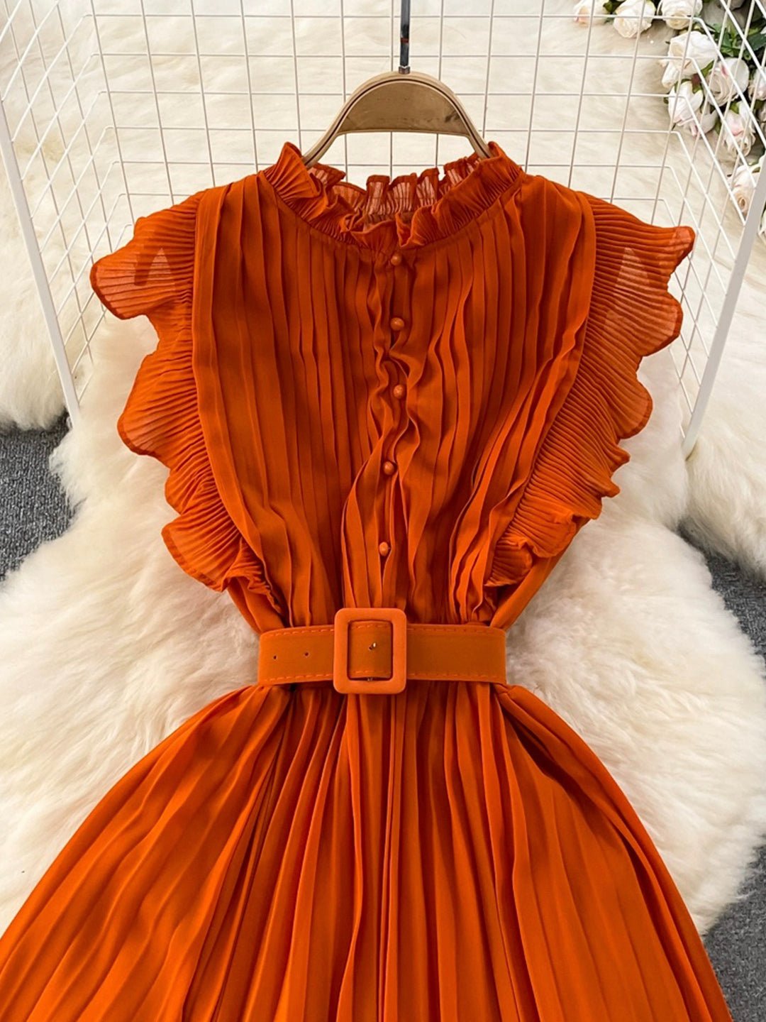 Cute Chiffon Long Fashion Dress - Image 4