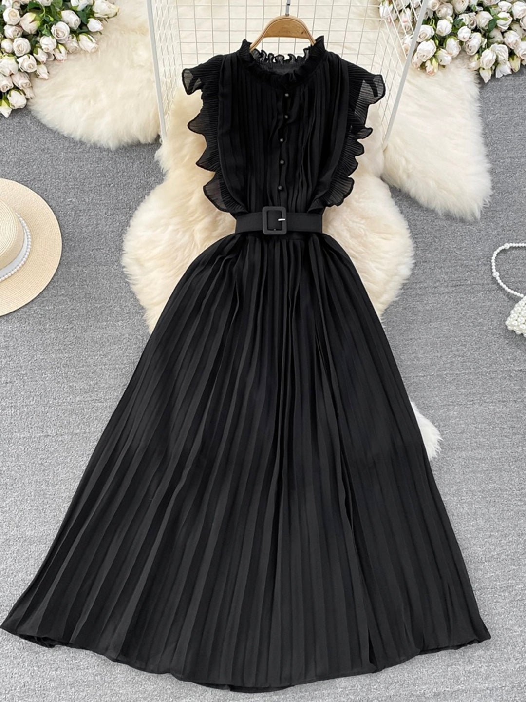 Cute Chiffon Long Fashion Dress - Image 8