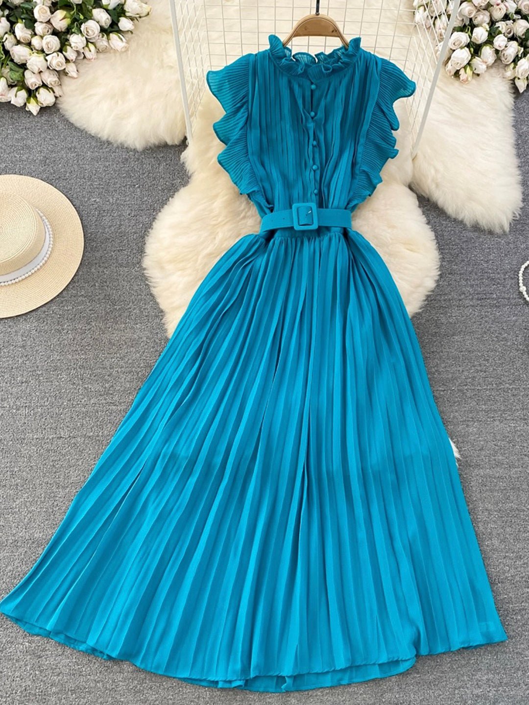 Cute Chiffon Long Fashion Dress - Image 9