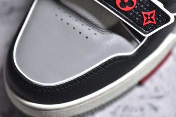 Louis Vuitton LV Trainer Red Grey Black   1AC4ZU - Image 10