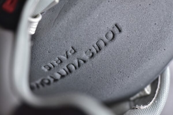 Louis Vuitton LV Trainer Red Grey Black   1AC4ZU - Image 17