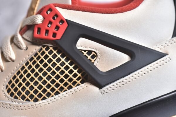 Air Jordan AJ4 Retro Oxidation makes old, white, black, red, fire breathing dragon    DC7770-106 - Image 13