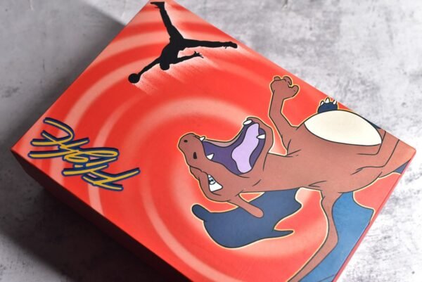 Air Jordan AJ4 Retro Oxidation makes old, white, black, red, fire breathing dragon    DC7770-106 - Image 20