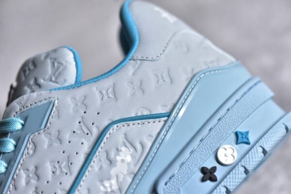 Louis Vuitton by Tyler, the Creator LV Trainer Blue   1ACRYD - Image 13