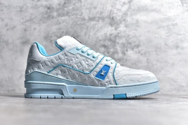Louis Vuitton by Tyler, the Creator LV Trainer Blue   1ACRYD - Image 3