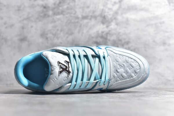 Louis Vuitton by Tyler, the Creator LV Trainer Blue   1ACRYD - Image 4