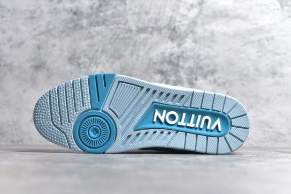 Louis Vuitton by Tyler, the Creator LV Trainer Blue   1ACRYD - Image 6