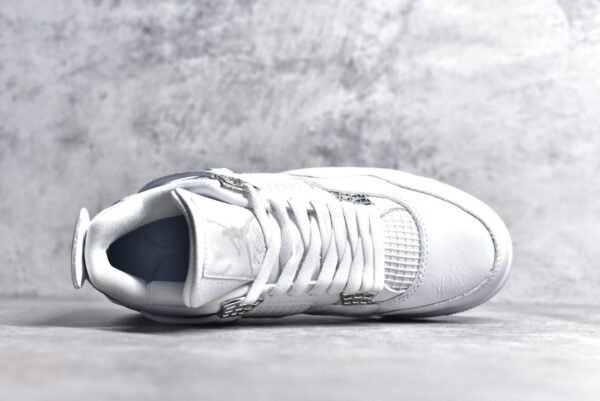 Air Jordan AJ4 Retro silver    308497-100 - Image 4