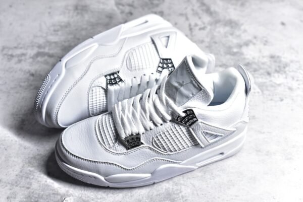 Air Jordan AJ4 Retro silver    308497-100 - Image 7