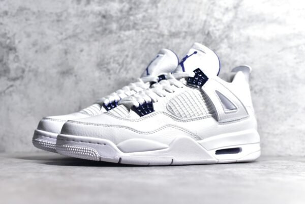 Air Jordan AJ4 Retro White purple    CT8527-115 - Image 2