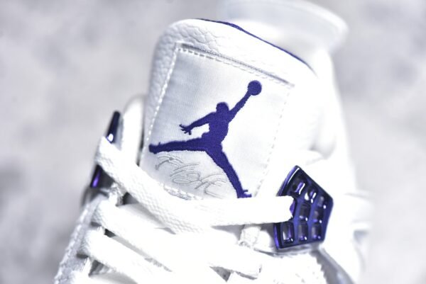 Air Jordan AJ4 Retro White purple    CT8527-115 - Image 11