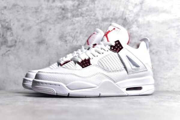 Air Jordan AJ4 Retro White Red    CT8527-112 - Image 2