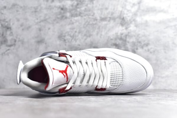 Air Jordan AJ4 Retro White Red    CT8527-112 - Image 4