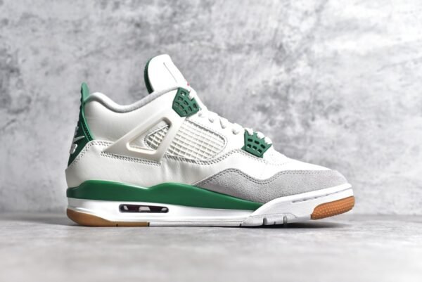 Air Jordan AJ4 Retro White green    DR5415-103 - Image 3