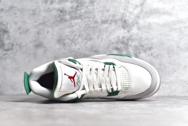 Air Jordan AJ4 Retro White green    DR5415-103 - Image 4