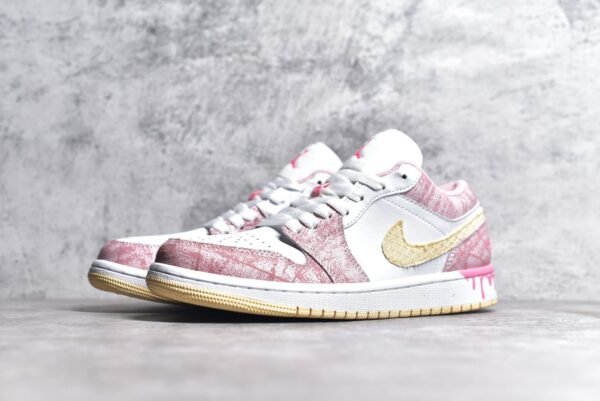 Jordan Air Jordan 1 Low Paint Drip heroin    CW7104-601 - Image 2
