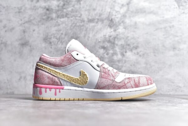 Jordan Air Jordan 1 Low Paint Drip heroin    CW7104-601 - Image 3