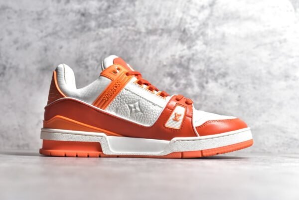 Louis Vuitton LV Trainer Orange  1A811N - Image 3