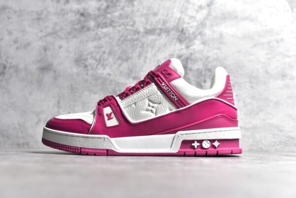 Louis Vuitton LV Trainer Pink   1ABOEY