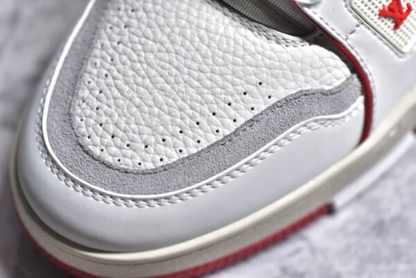 Louis Vuitton Trainers  White Red - Image 10