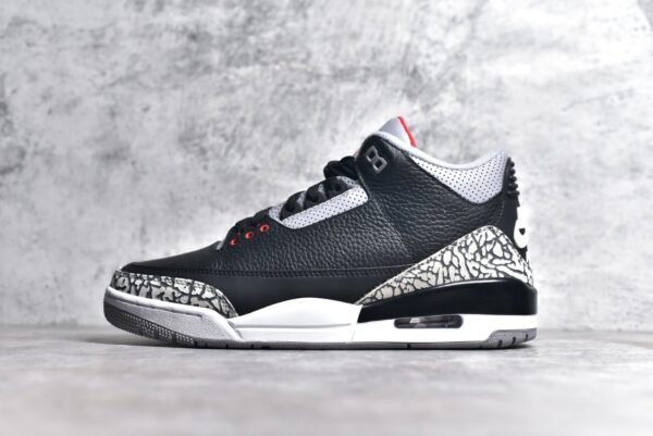 Jordan Air Jordan 3 retro black cement(2018)    854262-001