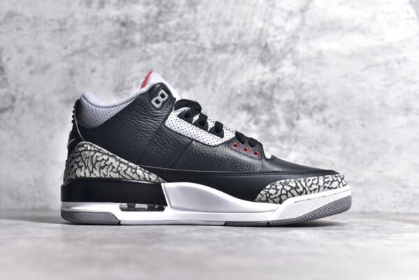 Jordan Air Jordan 3 retro black cement(2018)    854262-001 - Image 3