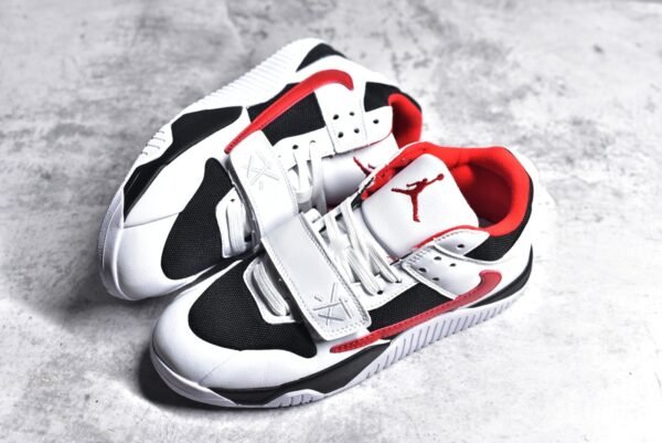 Travis Scott x Jordan AJ Cut The Check TS Black White Red    FZ8117-911 - Image 8