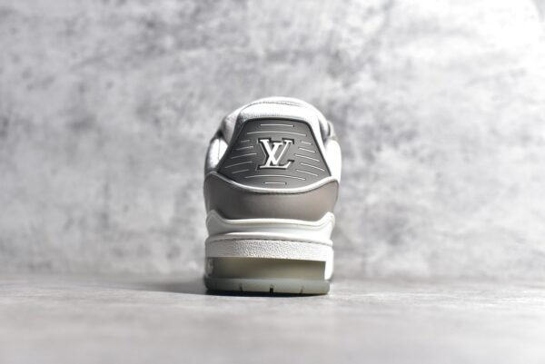 Louis Vuitton LV Trainer Grey White  1A8KB8 - Image 5