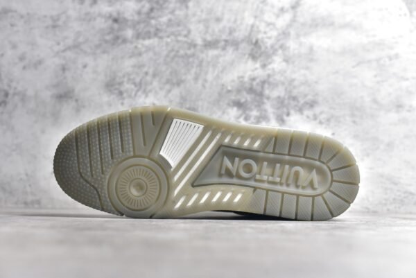 Louis Vuitton LV Trainer Grey White  1A8KB8 - Image 6