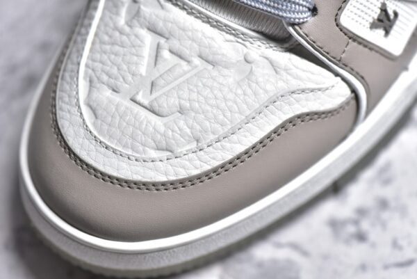 Louis Vuitton LV Trainer Grey White  1A8KB8 - Image 10