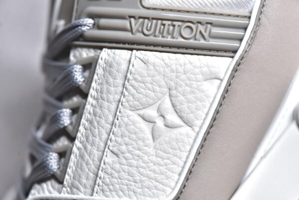 Louis Vuitton LV Trainer Grey White  1A8KB8 - Image 12