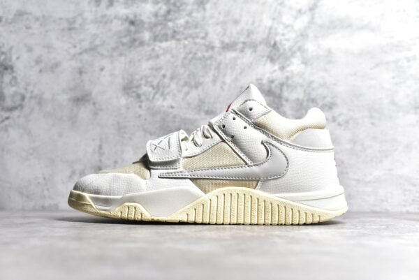Travis Scott x Jordan AJ Cut The Check TS White brown    FZ8117-401