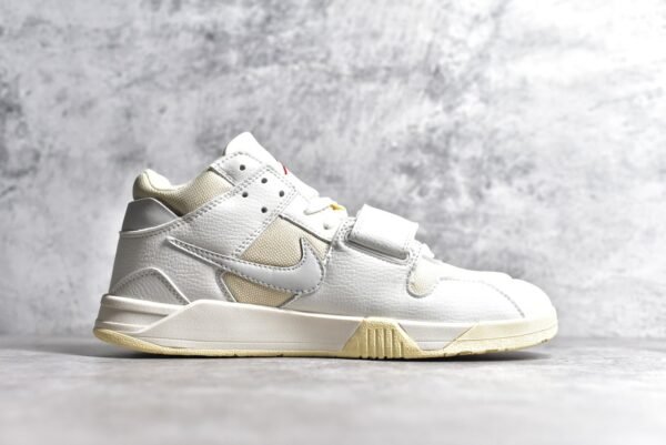 Travis Scott x Jordan AJ Cut The Check TS White brown    FZ8117-401 - Image 3