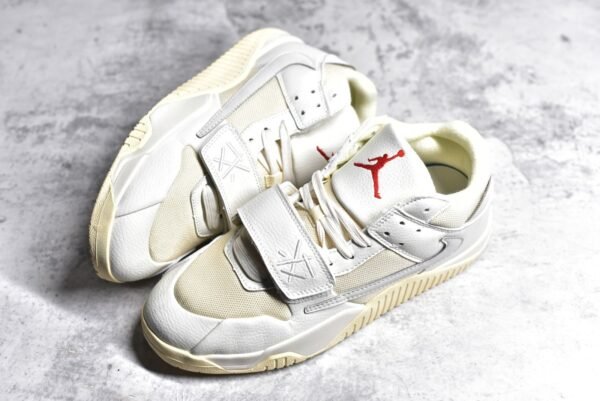 Travis Scott x Jordan AJ Cut The Check TS White brown    FZ8117-401 - Image 7